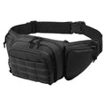 Tactical Fanny Pack Gun Holster Concealed Carry Pistol Waist Bag Molle EDC Pouch for Running Hiking Cycling Camping Outdoor Bag