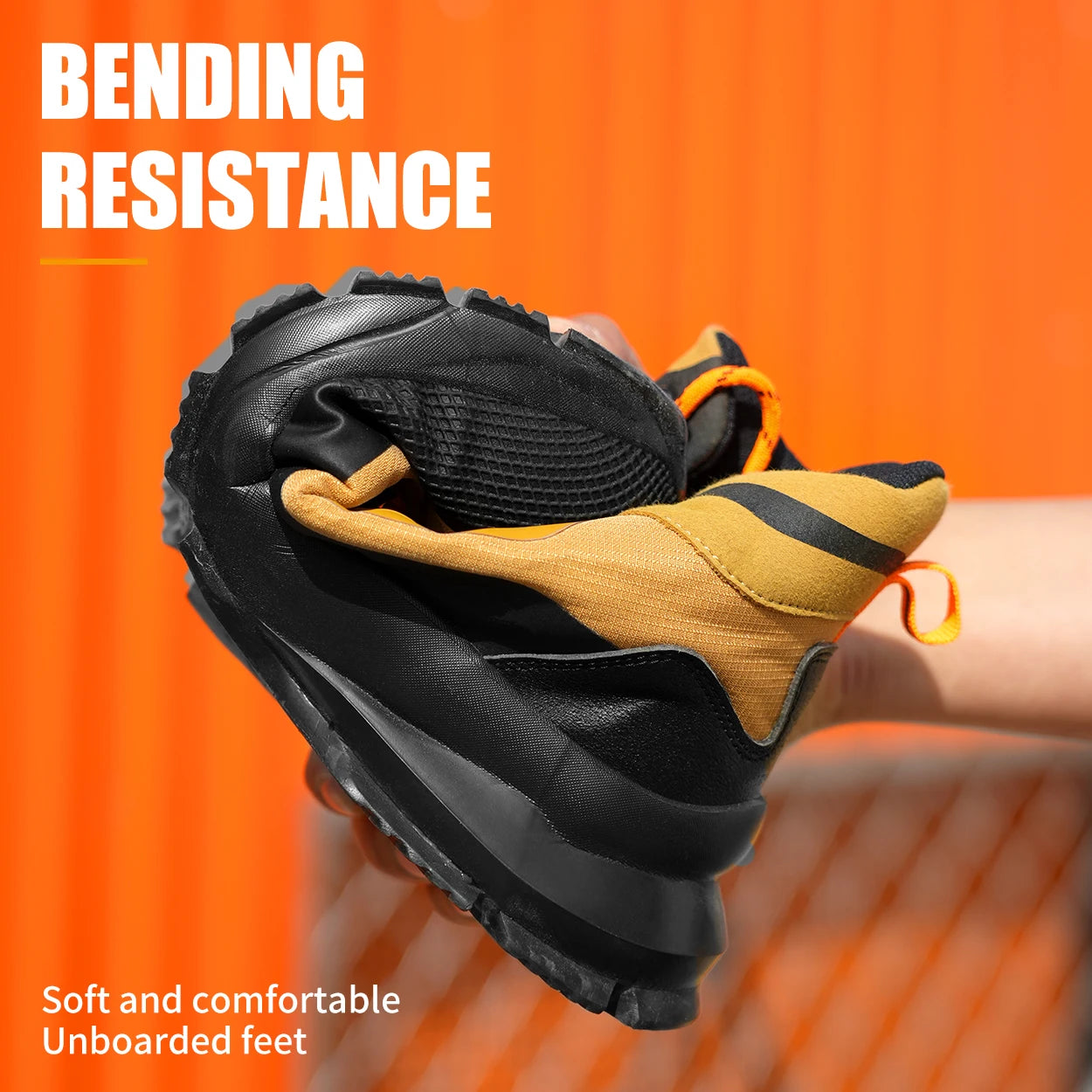 Lightweight Safety Boots Men Security Steel Toe Work Shoes Indestructible Safety Shoes Men Protective Work Boots Plus Size 47 48