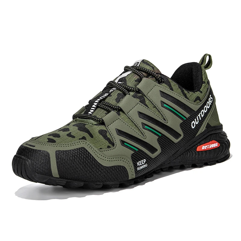 New Men Outdoor Hiking Shoes Non-Slip Wear-Resistant Breathable Hiking Training Training Tactical Hunting Boots Men