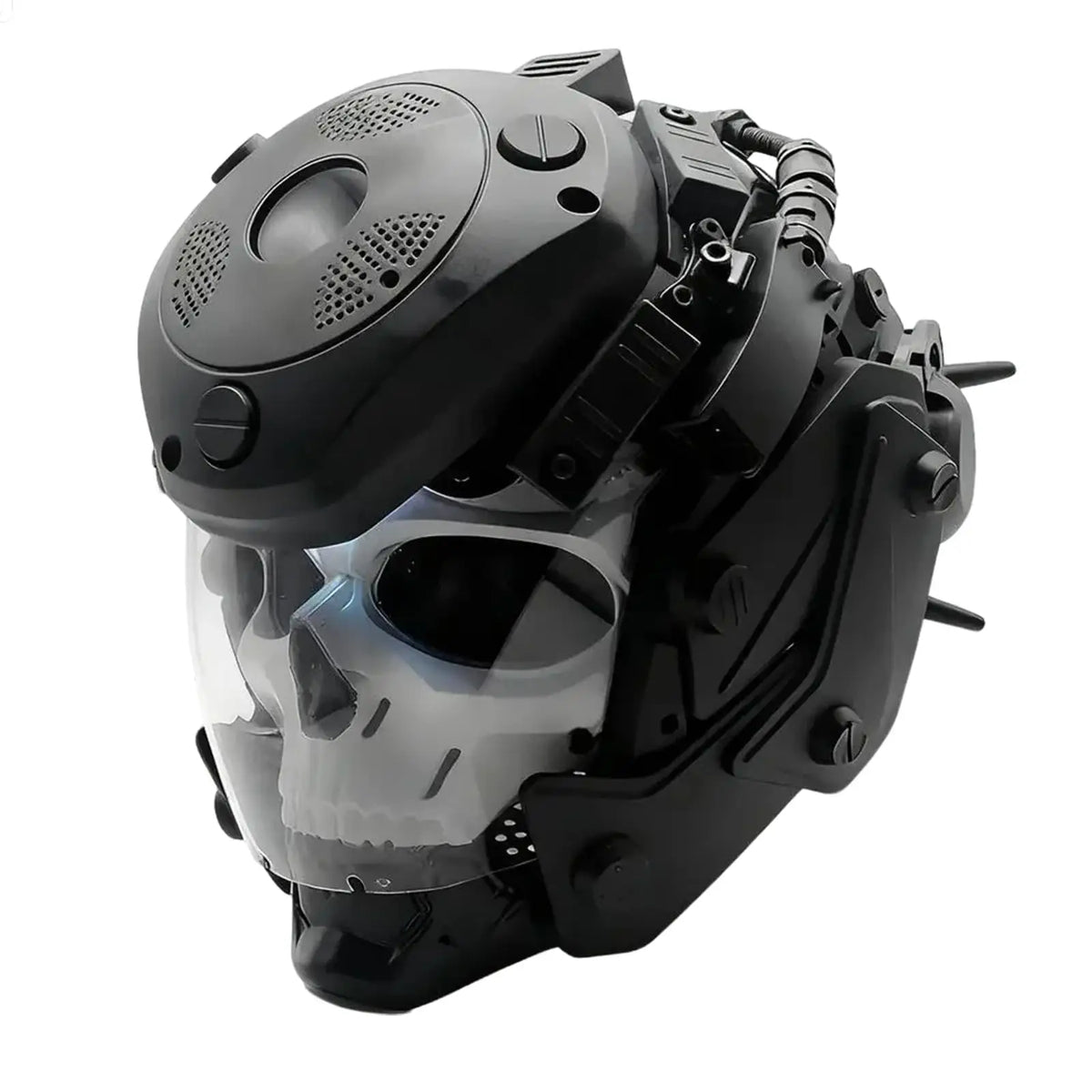 Cyberpunk Skull Tactical Helmet, Cosplay Prop for Costume Events and Outdoor Activities, Stylish Protective Headgear For Parties