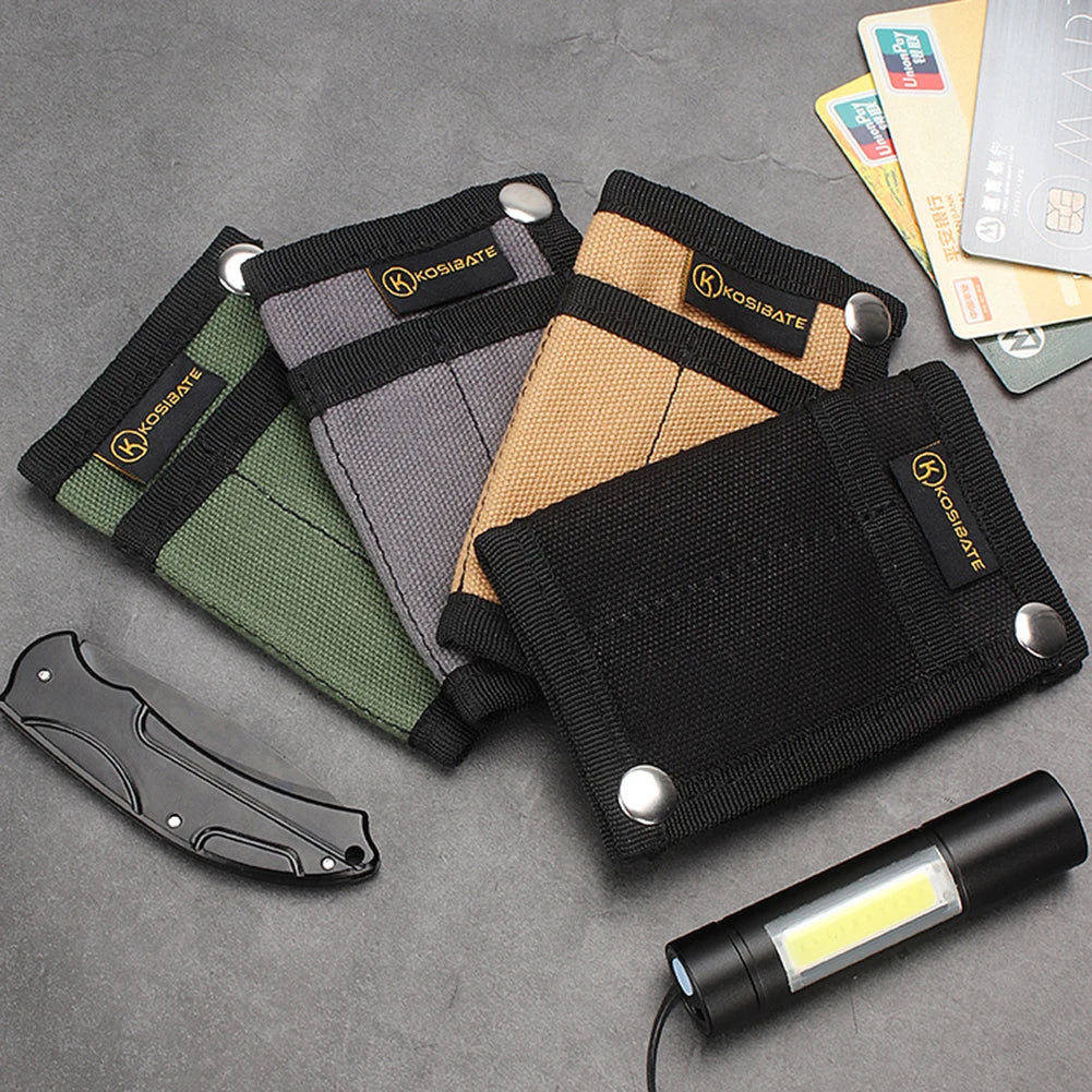 Multifunctional Tactical EDC Pouch Wallet Bag Mini Waist Fanny Bag Foldable Phone Pouch Key Card Camping  Hunting Outdoor
