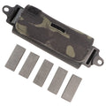 BOOIU Airsoft Tactical Helmet NVG Counterweight Pouch with 5 Counter Blocks for OPS Core Fast BJ PJ MH Helmet Accessory