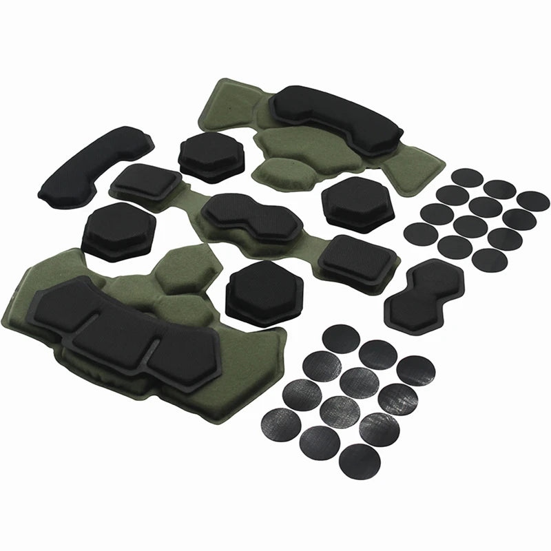NEW Tactical Helmet Gen4/5 Memory Foam Pad Airsoft Paintball Helmet Protective Pads Internal Mat For Wendy Fast MICH ACH Helmet
