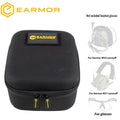 EARMOR Tactical Headphone Hard Storage Case, Portable Lightweight Headphone Case, Waterproof M31/M32/ M31H/M32H earmuffs