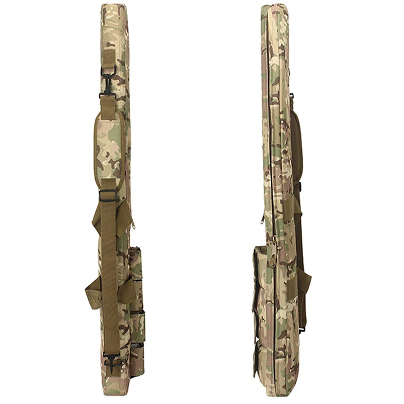 Waterproof Tactical Heavy Duty Gear 120CM Long Gun Bag Airsoft Hunting Foam Rubber Sniper Rifle Scope Case Shoulder Bag