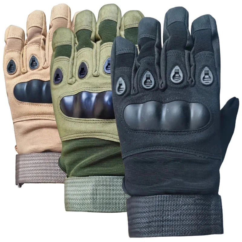 Outdoor Hardshell Black Hawk Tactical Sports Gloves Male Cross Border Protection Male Five Finger Hardshell Training