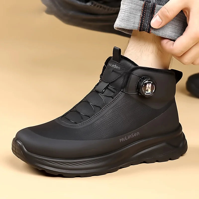 MERRTO Hiking Shoes Men Outdoor Climbing Camping Hunting Boots Mountain Trekking Sneakers Women's  Wakling cross-country shoes