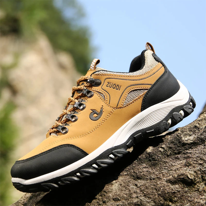 Outdoor Hiking Shoes Men EVA Soft-Soled Casual Sports Shoes Hiking Training Shoes Men Camping Jogging Hiking Shoes Large Size 50
