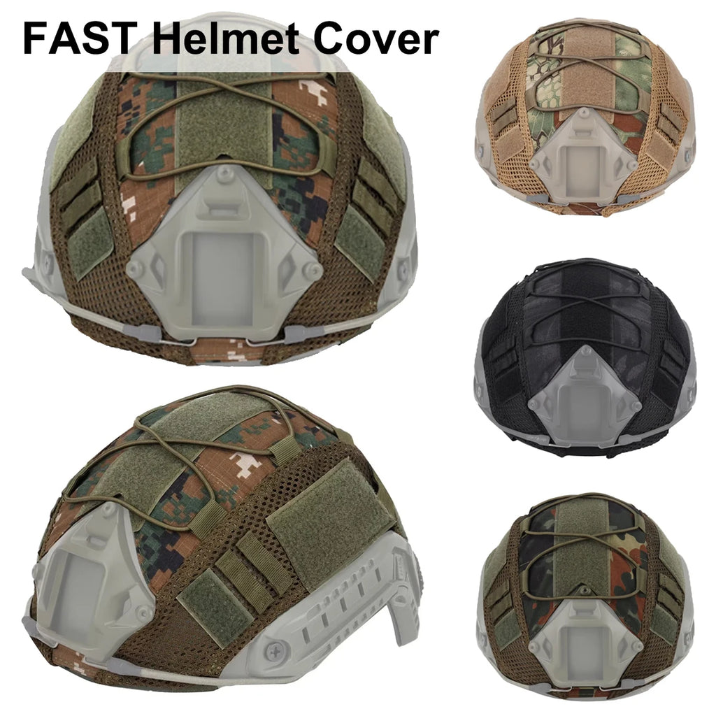 FAST Helmet Cover Outdoor MH PJ BJ Helmets Cloth Helmet Accessories Cotton