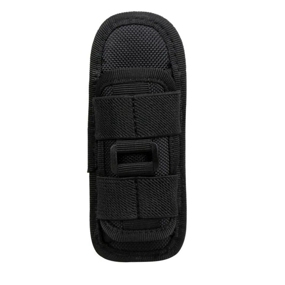 Tactical Flashlight Cover Nylon Case for Flashlight Belt Holster Holder For Duty Belt Hunting 360 Degree Flashlight Tool Pouch