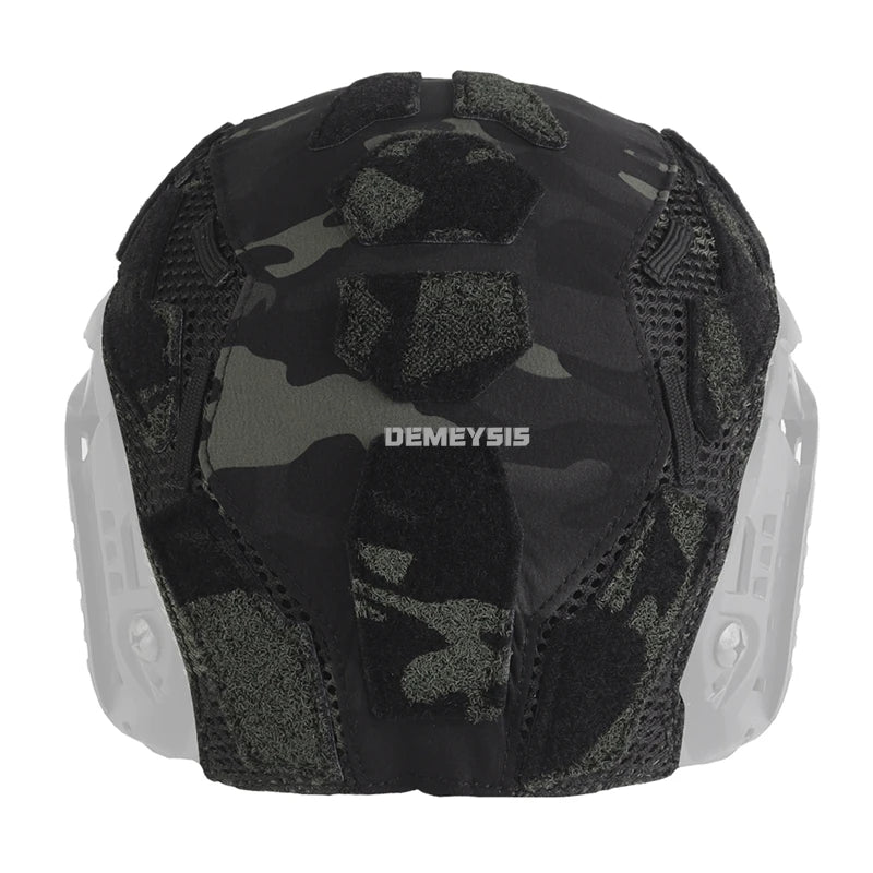FAST SF HIGH CUT Helmet Cover Lightweight Outdoor Shooting Hunting Tactical Helmet Camouflage Cover Combat Sports Helmets Cloths