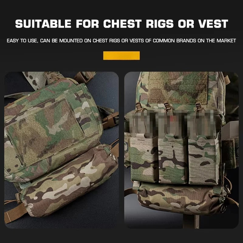 Tactical Trauma Pouch Roll 1 First-aid Kit D3CRM MK4 Waist Bag EDC Medical Rapid Belt Bag Airsoft Huntin Vest Plate Carrier Gear