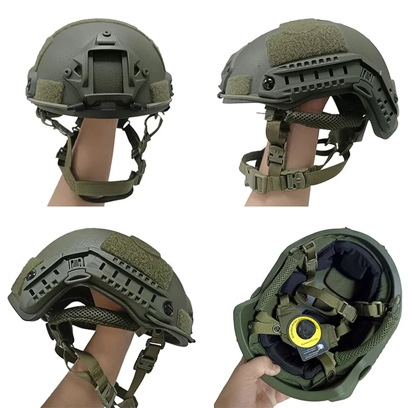 FAST Tactical Helmet Kevlar High-Quality Fast Tactical Helmet FAST Wendy Suspended Floating Pad Tactical Helmet Outdoor Hunting