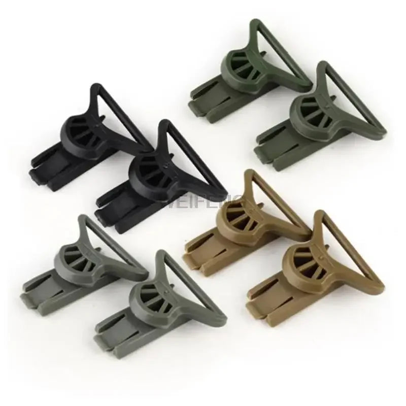 1Pair Fast Helmet Goggle Swivel Clips Accessories Equipment Tactical Paintball Helmet Tool Mount Set Hunting Accessories