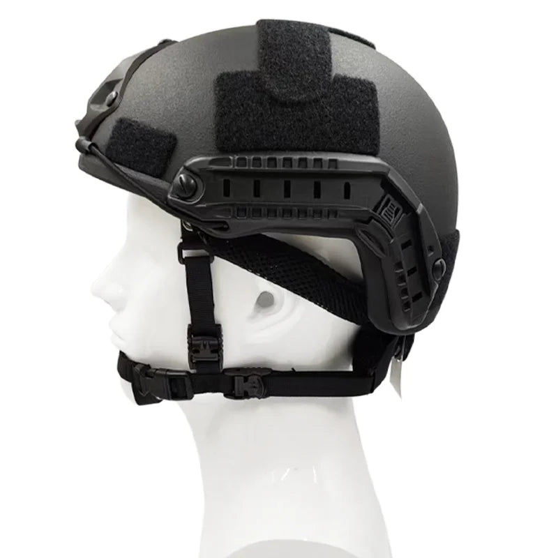 High-Cut Tactical Helmet (FAST Style) - BOA Dial & Floating Pad System for Tactical & Outdoor Hunting