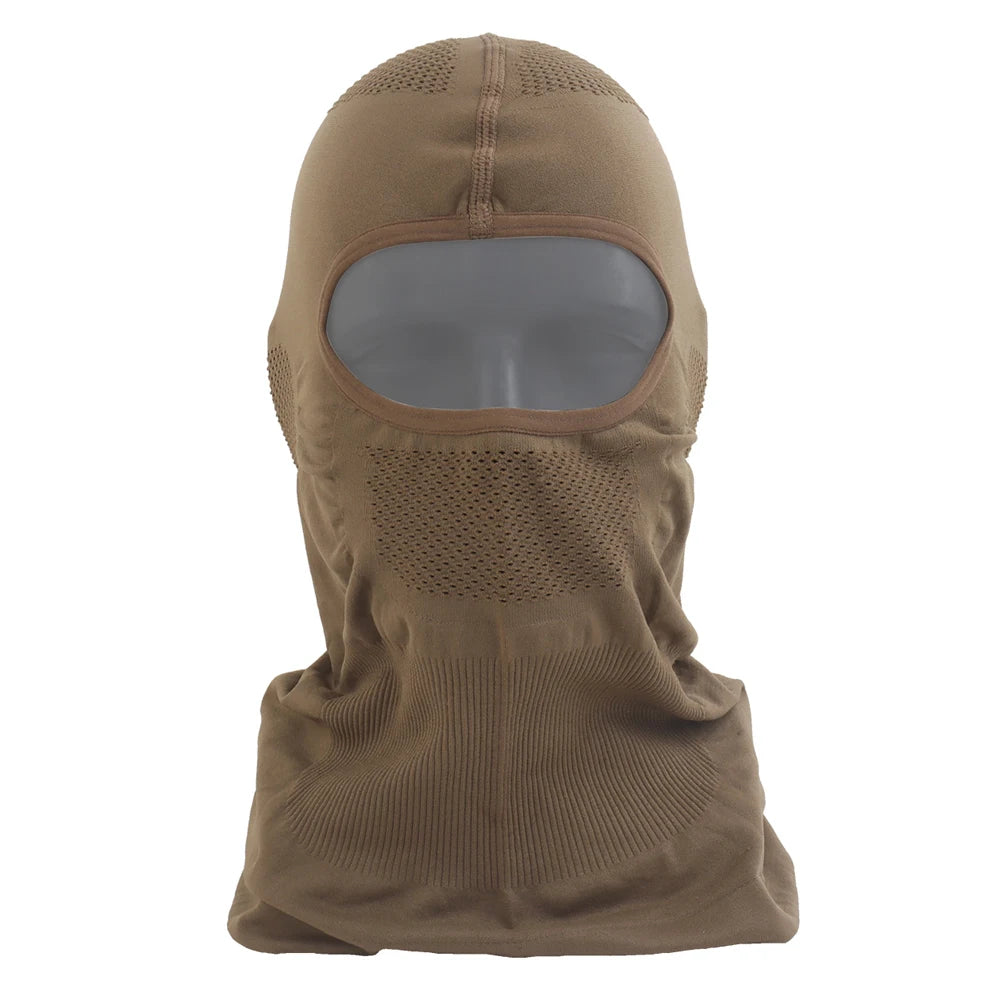 Airsoft Tactical FAST PJ Helmet Set with Camo Cover, Headset, GPNVG-18, L4G24 NVG Mount, Signal Light, Counterweight Pouch