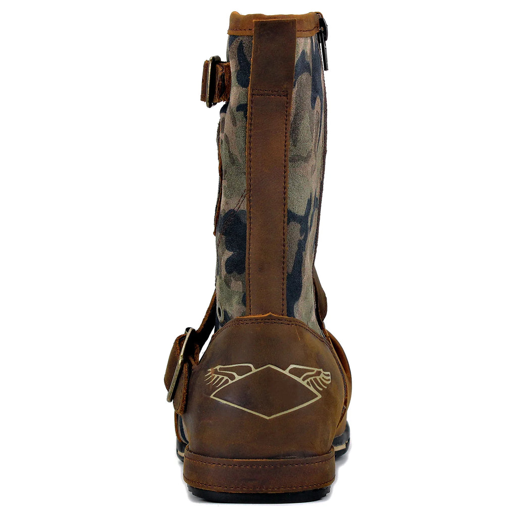 Men's Classic Vintage Handmade Custom Mid-Tall Cowboy Boots Comfortable Hard-wearing Western Boots Men Motorcycle Boots