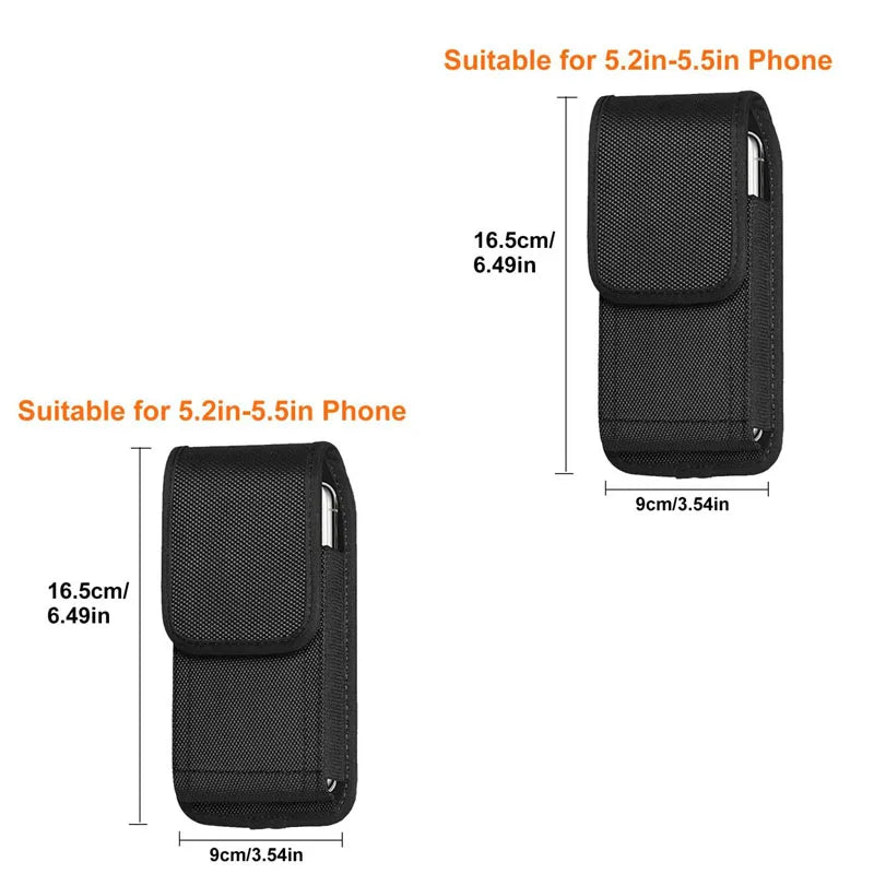 1/2/3/4pcs Tactical Molle Phone Pouch Outdoor Sports Waist Fanny Pack Mobile Phone Case Hunting Belt Waist Bags