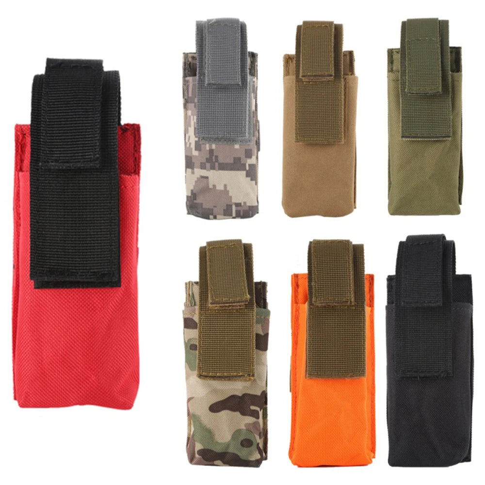 Outdoor Tourniquet Bag Small Hanging Package Tactical Medical Scissors Bag Flashlight Tourniquet Pouch Emergent Tool Holster