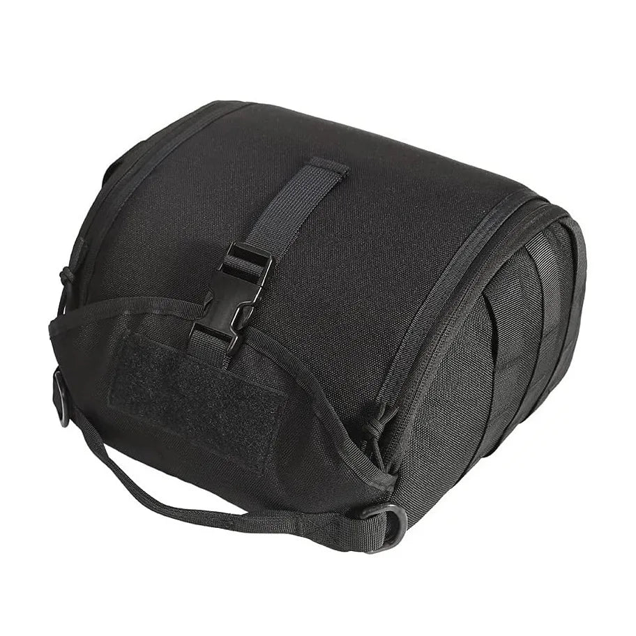 Tactical Helmet Storage Bag Men's Motorcycle Helmet Pouch Outdoor Mountaineering MOLLE Portable Pack for Sport Hunting Shooting