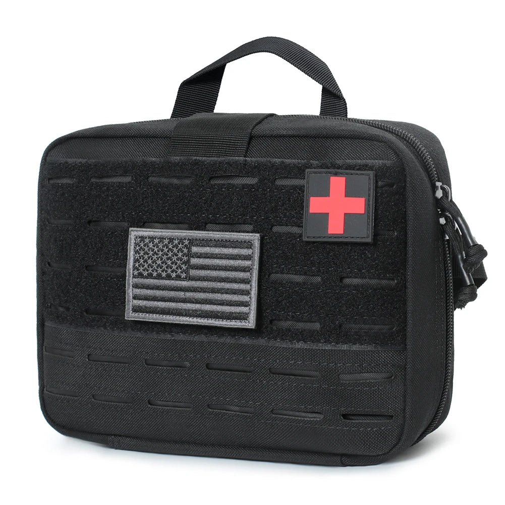Portable Tactical First Aid Kit Medical Bag For Hiking Travel Home Emergency Treatment Case Survival Tools EDC Pouch