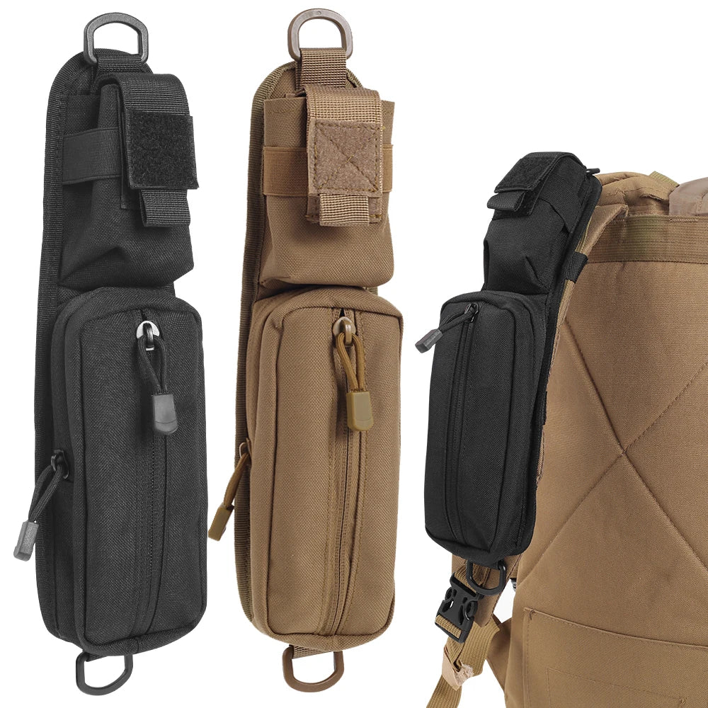Tactical Shoulder Strap Bag Backpack Sundries Pouch Molle Accessory Pouch Shoulder Tape Additional Bag Multifunctional EDC Bag