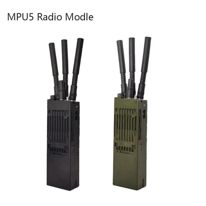 Tactical MPU5 Dummy Model Radio Case DIY Walkie-Talkie Transceiver Interphone Models Detachable For Outdoor Tactical Equipment