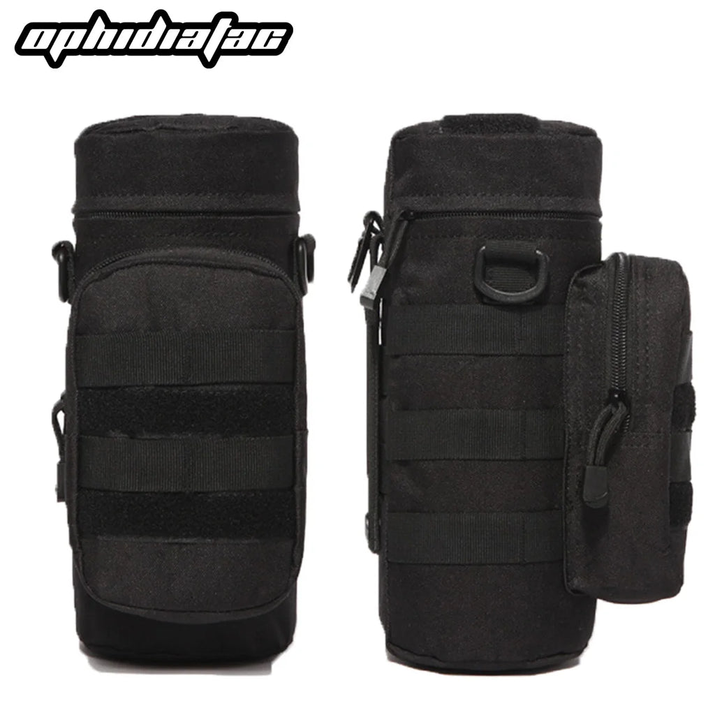 OPHIDIAN Portable Water Bottle Bag Water Bottle Holder Molle Water Bottle Bag Suitable for Outdoor Camping Hiking Fishing