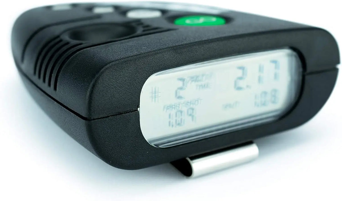 Shot Timers IPSC Competition Shooting Pro Timer - Steel Challenge Match Timer with LCD Display for Live Fire Training & Practice