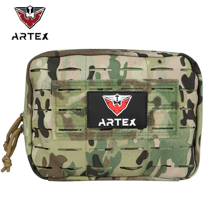 Tactical MOLLE EDC Pouch First Aid Kit Cell Phone Holder Waist Pack Emergency EMT Utility Tool Bag for Outdoor Camping Hiking