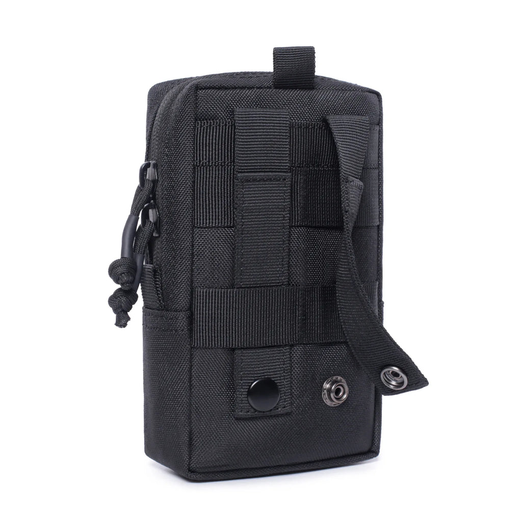Multipurpose Tactical MOLLE EDC Pouch Quick Detach Utility Organizer Bag for Phone Tools and Everyday Carry