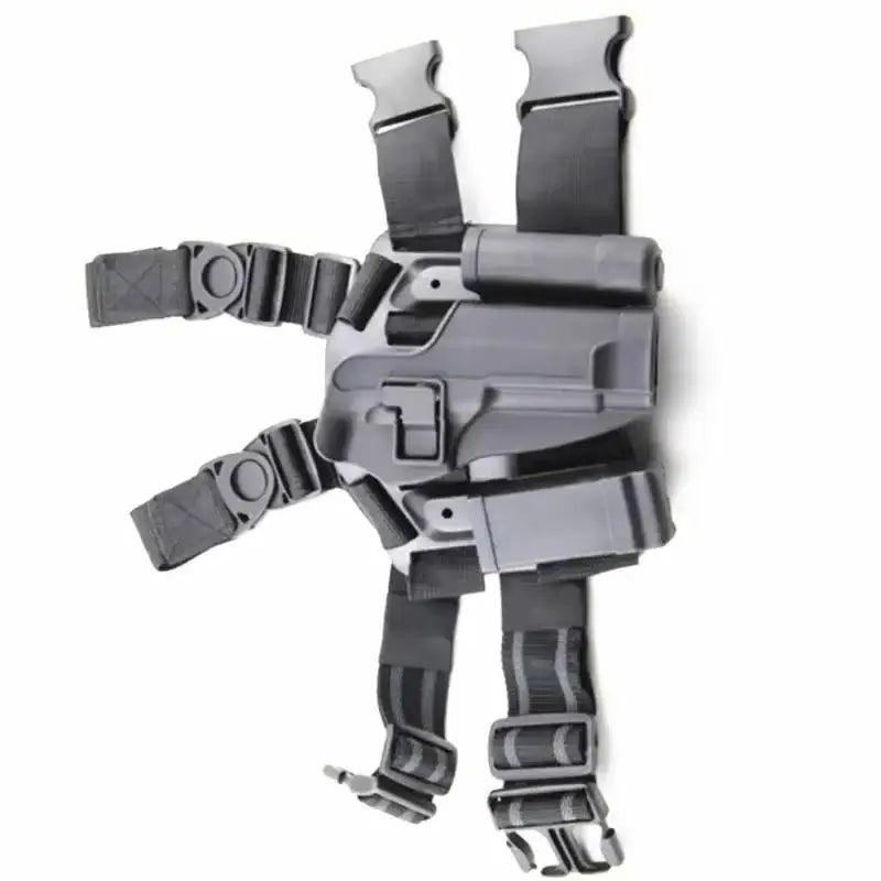 ##Tactical Gun Holster for Glock 17 19 USP 1911 M92 P226 Outdoor Hidden Leather Holster Real CS Gun Leg Holster Men CS Sport Gun