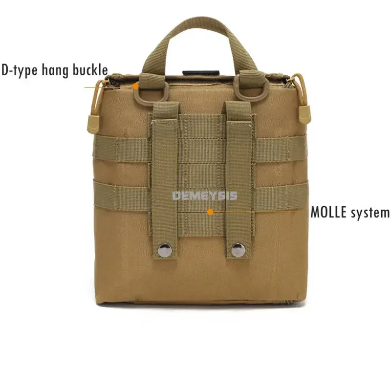 Tactical Molle Pouch EDC Bag Outdoor Hunting Combat Survival Utility Emergency Packs Hiking Sports First Aid Bags