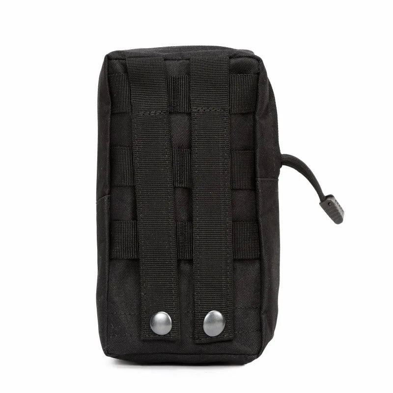 600D Oxford Outdoor Bag EDC Molle Tool Zipper Waist Accessories Durable Belt Comouflage Pouch Airsoft