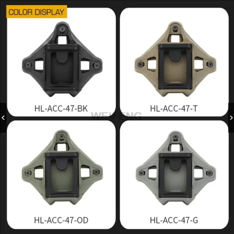 Helmet NVG Protective Cover Installation Adapter Vas Protective Cover Quick Helmet Accessory Tactical Helmet Camera Stand Base