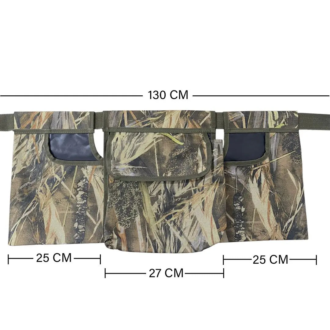 Outdoor Hunting Belt Waist Bag，Field Accessories Game Belt，Bird Hunting Waist Bag，Pouches-Durable Adjustable Lightweight Nylon