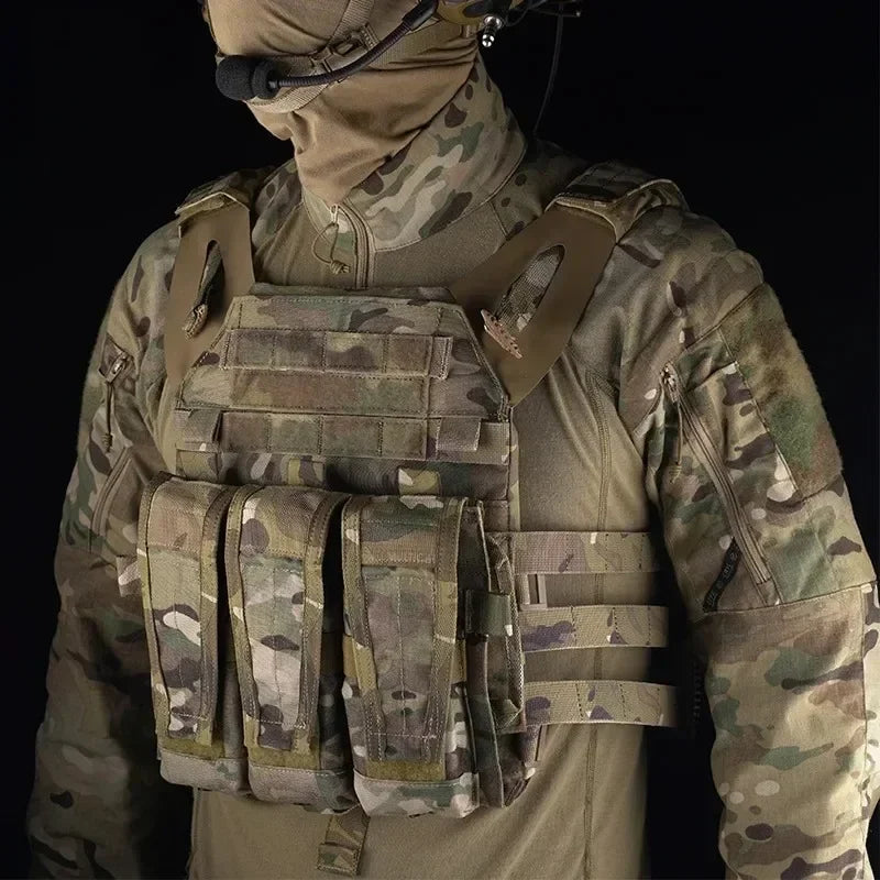 Tactical JPC 2 Vest Breathable Jumper Plate Carrier JPC 2.0 Molle Ranger Green Hunting Vests Airsoft Chest Rig Accessories