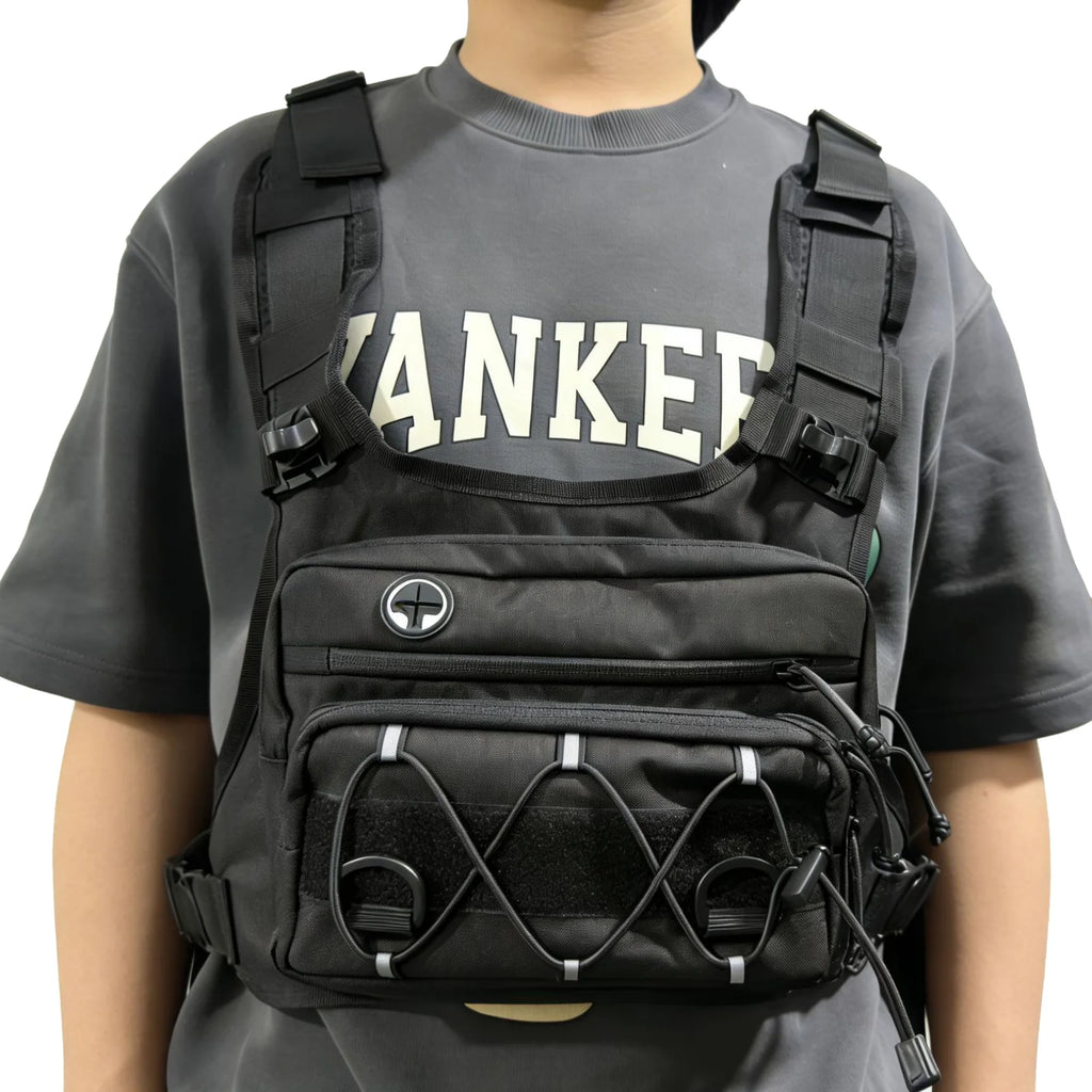 New Tactical Chest Bag Multi-functional Off-road Motorcycle Travel Portable Hiking Riding Backpack Core Pack