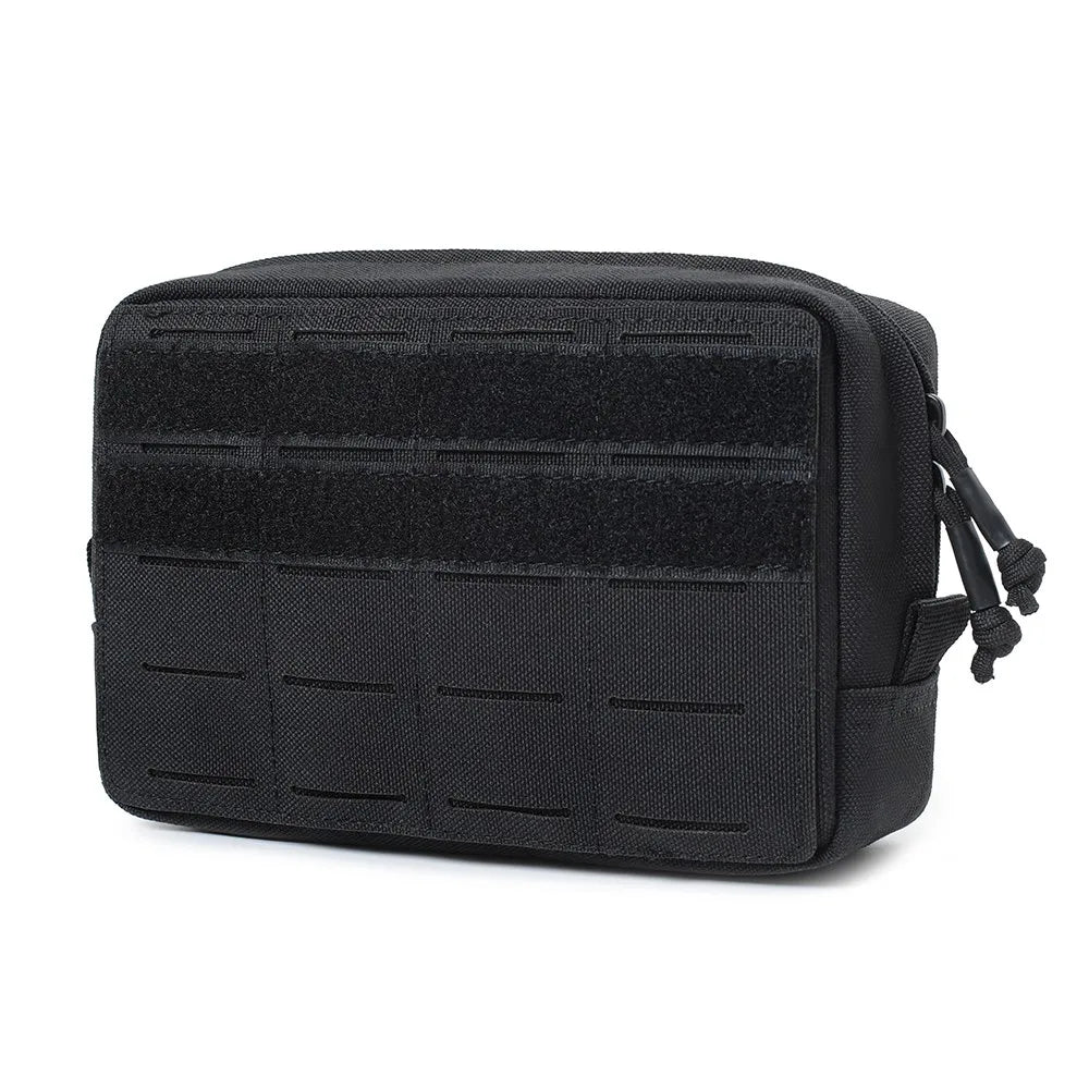 Tactical Molle Admin Pouch Outrdoor EDC Tool Pack Waist Bag Utility Accessory Bag Multi-Purpose Durable Belt Pouch for Hunting