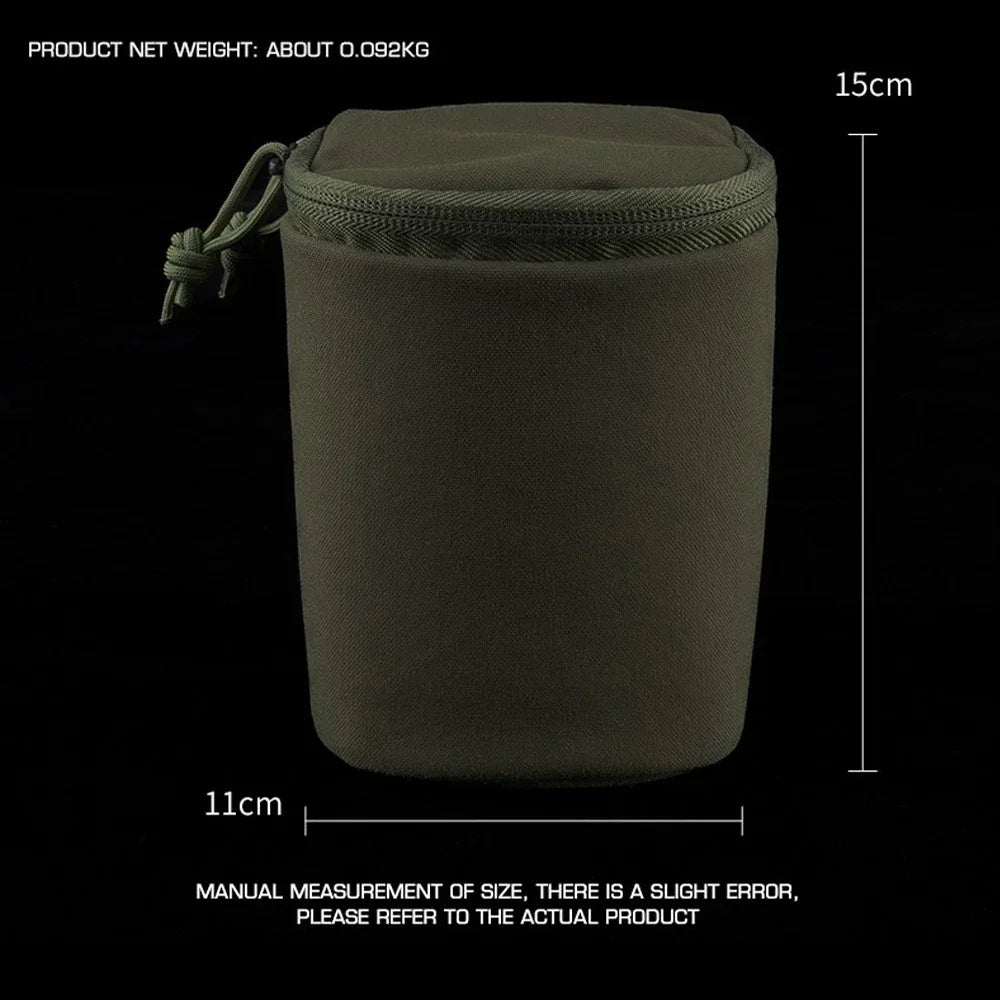 Tactical Night Vision Goggles Pouch MOLLE NVG Bag with Nylon Padded Securely Carry & Protect Night Vision Goggles