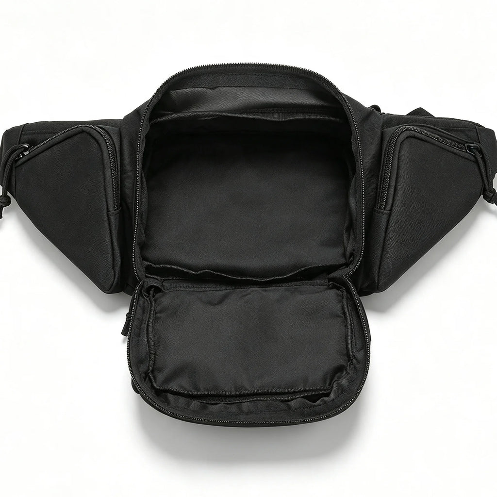 Tactical Concealed Carry Fanny Pack Multifunctional EDC Waist Bag Outdoor Molle Storage Pouch for Camping Hiking