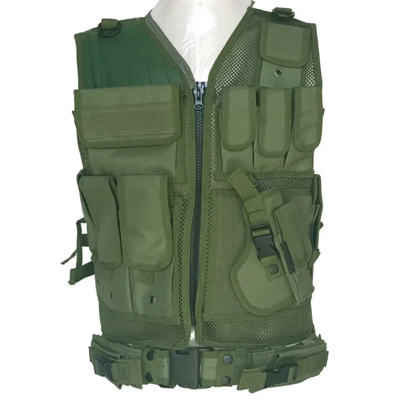 Bestseller 047 Tactical Vests - Mesh Panels for Breathability, Durability and Outdoor Protection Equipment