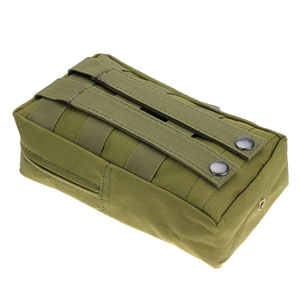 600D Oxford Outdoor Bag EDC Molle Tool Zipper Waist Accessories Durable Belt Comouflage Pouch Airsoft
