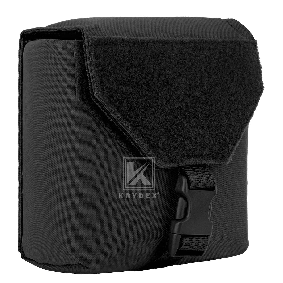 KRYDEX Tactical NVG Pouch MOLLE Night Vision Bag with Inner Padded Goggle Carrying Case Airsoft Accessories For NVG14 NVG15 Gear
