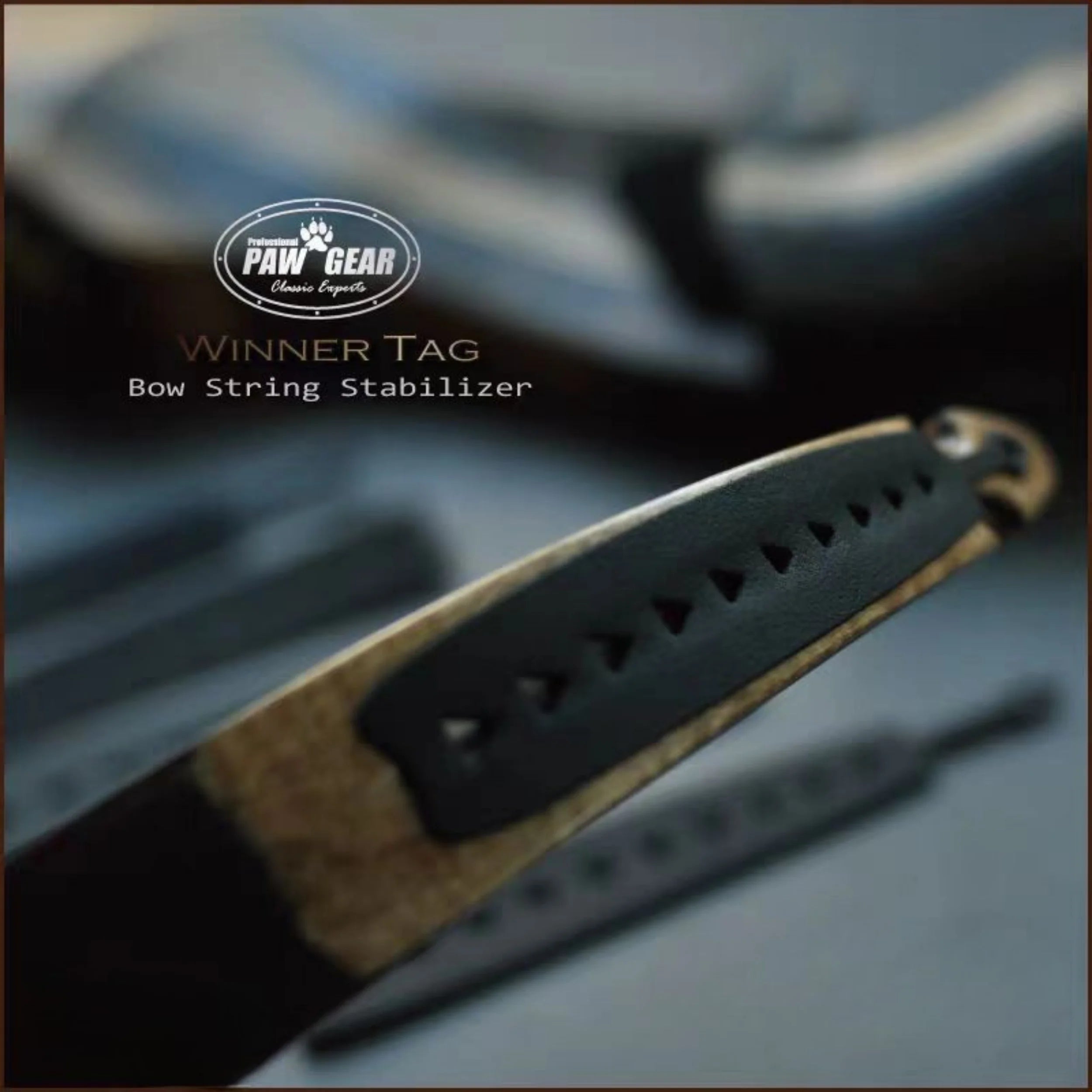 Recurve Bow Silencers for Hunting - Kangaroo Leather Limb Dampeners to Reduce Noise & Vibration (Pair)