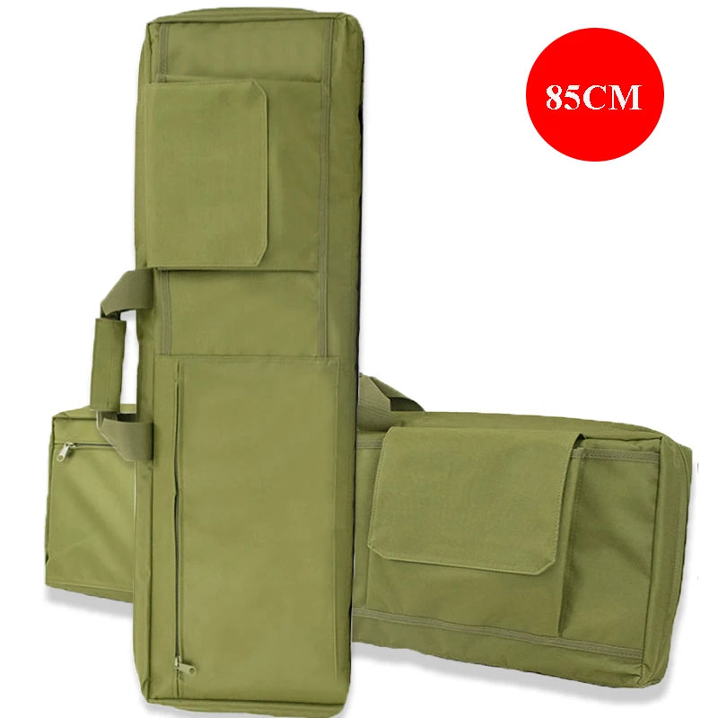 Oxford Gun Holster Bag Airsoft Paintball Gun Bag with Cushion Pad Tactical Gun Carry Bag 85CM / 100CM