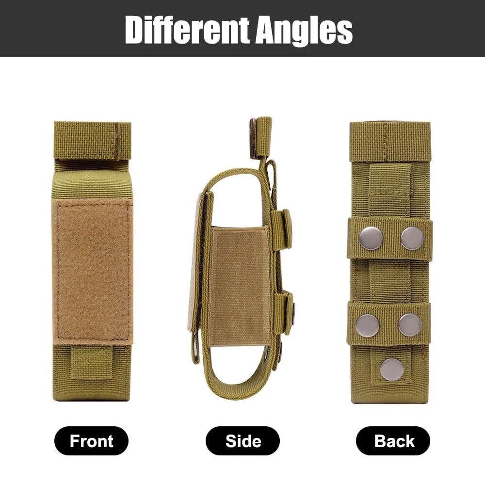 MOLLE Nylon Tourniquet Pouch Holder First Aid Kit EDC Waist Bag Portable Medical Shears Pouch Outdoor Flashlight Knife Holster