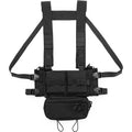 Outdoor Tactical Vest With MultiFunctional MOLLE Multi-Pocket Quick Release Chest Rig For Hiking Camping Training
