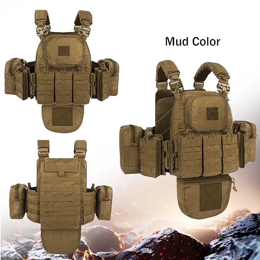 Quick-release hunting vest molle multifunctional outdoor vest equipment