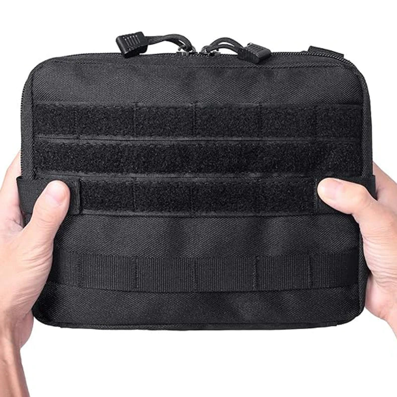 Tactical Molle Pouch EDC Admin Pouch 1000D Modular Utility Tool Pouch Organizer Medical Bag Hunting Backpack Attachment Pack